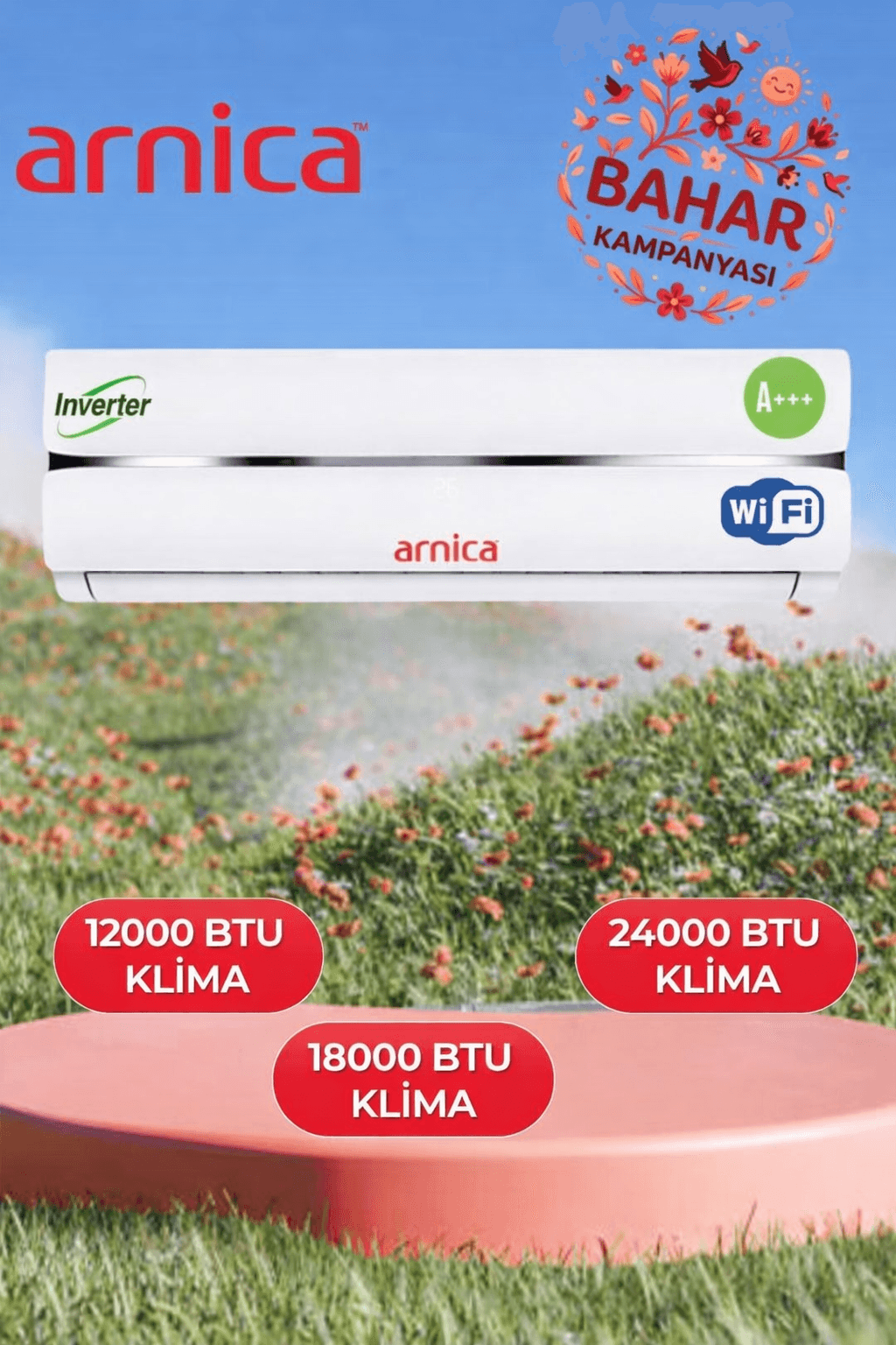 Arnica klima 12000BTU